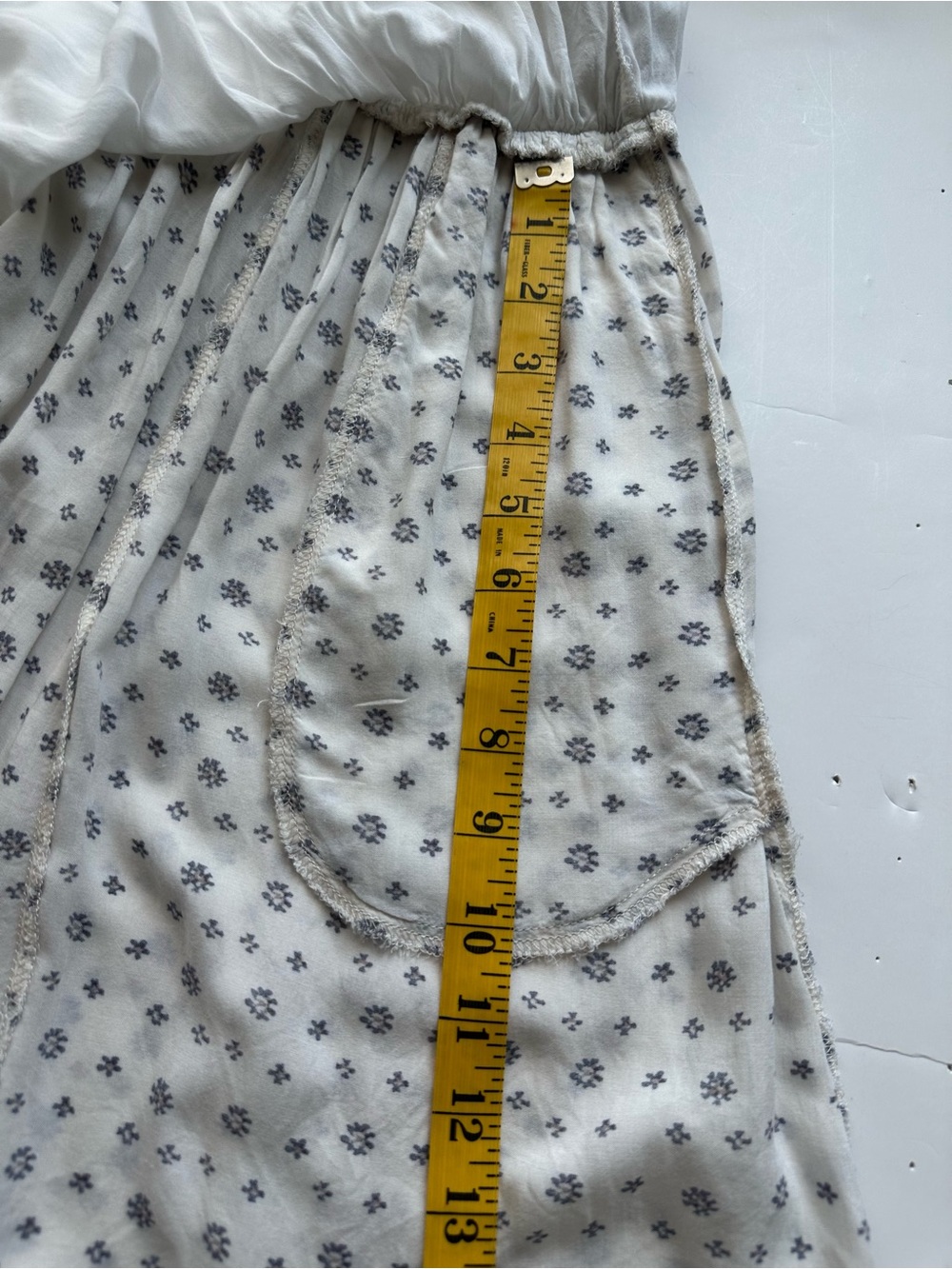Free People Boho Plunge Smocked Sundress with Deep Pockets M - Picture 14 of 14